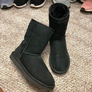 Black Short UGG boots